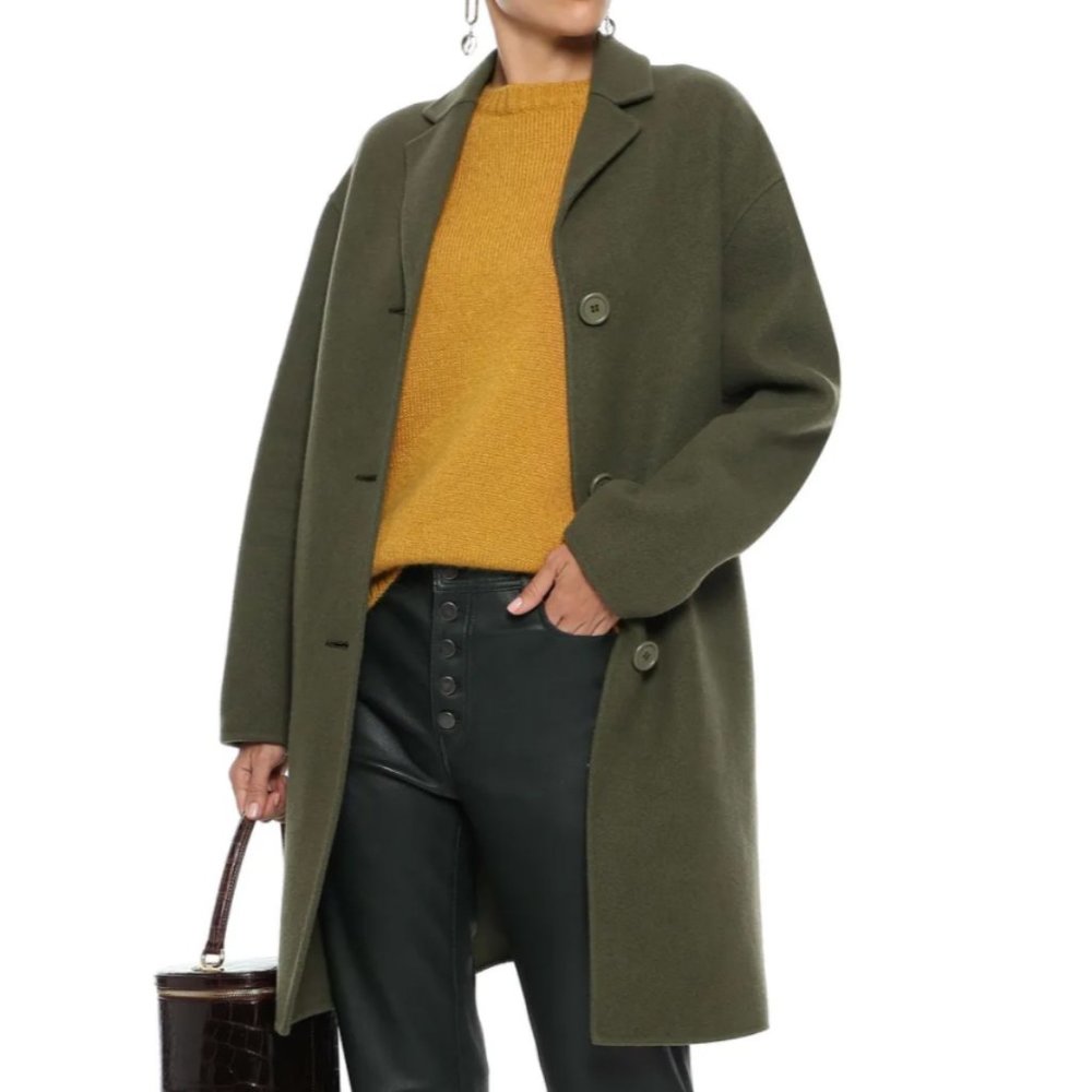 Mansur Gavriel Designer Wool Coat